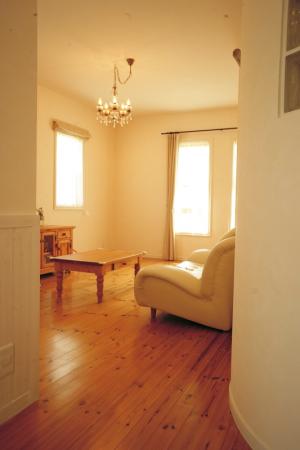 高貴なカフェを思わせる、くつろぎスペース。