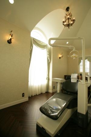 ＶＩＰルーム。リラックスして治療していただけます。